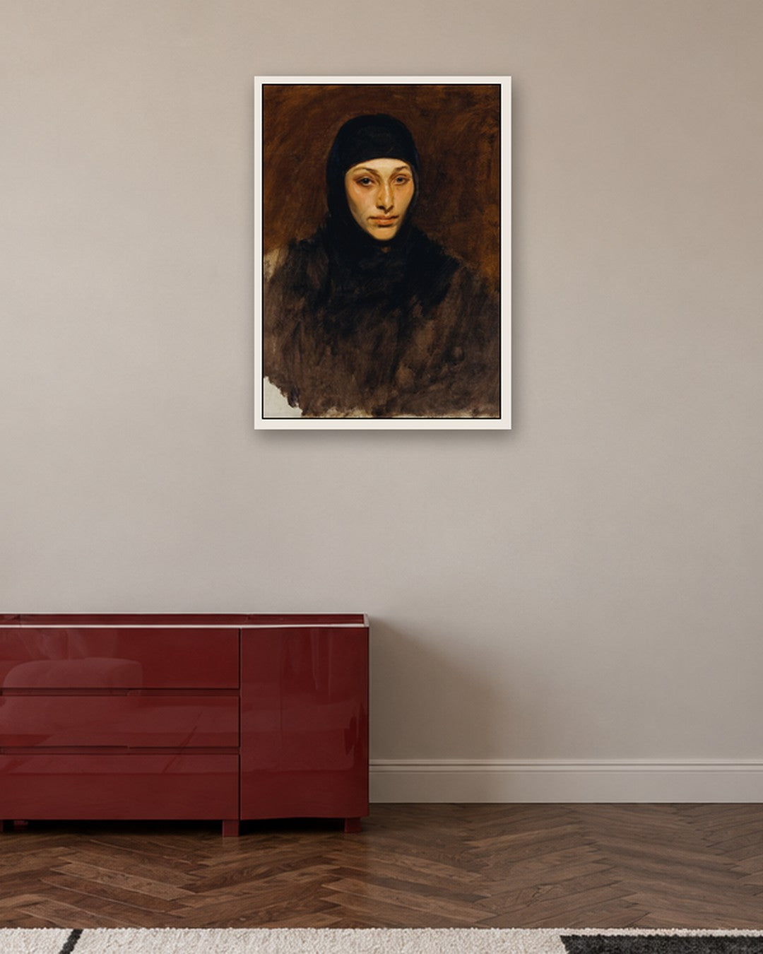 Renaissance Masters - Renaissance Masterpiece No. 360 - white frame in a room