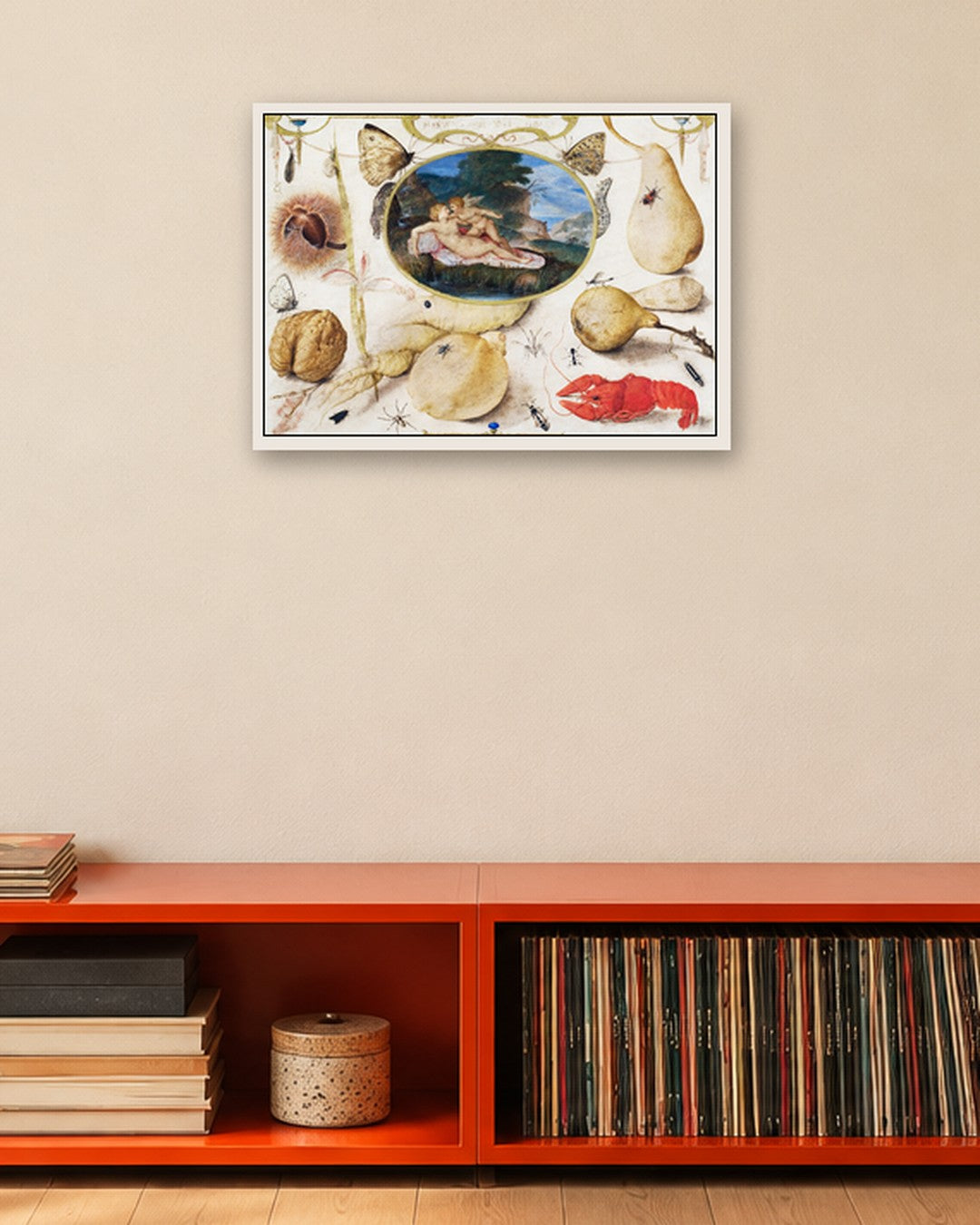 Renaissance Masters - Renaissance Masterpiece No. 350 - white frame in a room