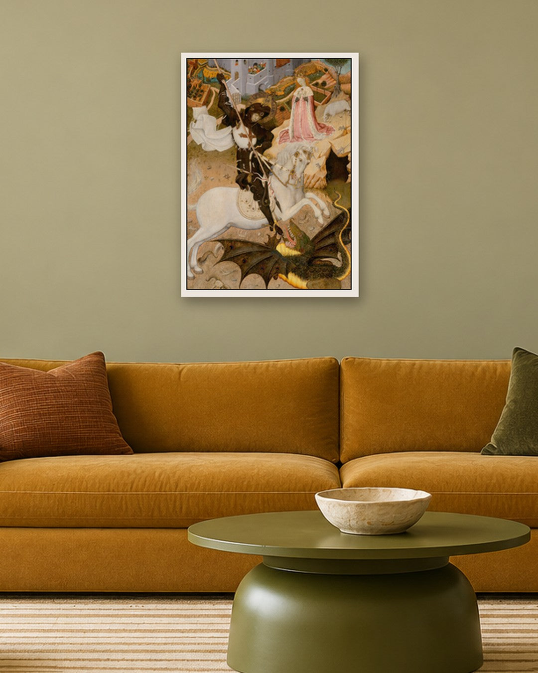 Renaissance Masters - Renaissance Masterpiece No. 386 - white frame in a room