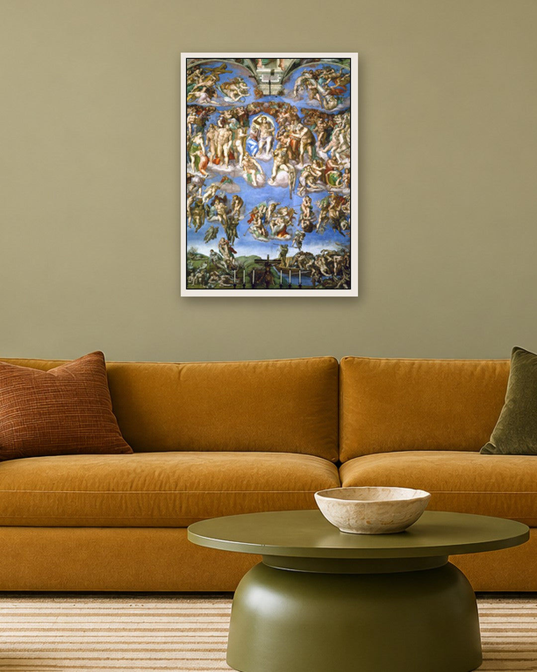 Renaissance Masters - Renaissance Masterpiece No. 241 - white frame in a room