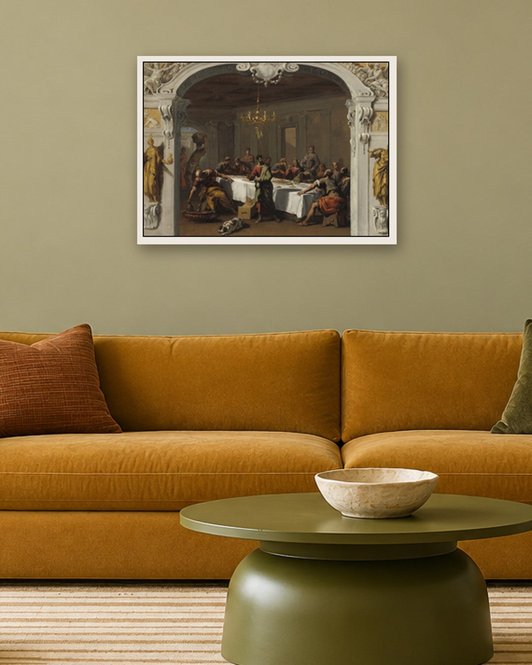 Renaissance Masters - Renaissance Masterpiece No. 405 - white frame in a room