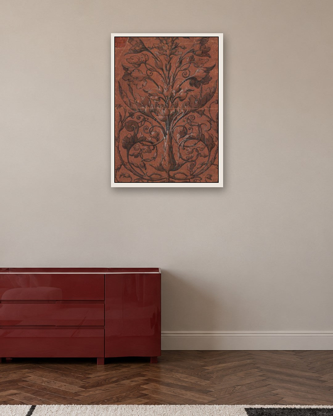 Renaissance Masters - Renaissance Masterpiece No. 208 - white frame in a room