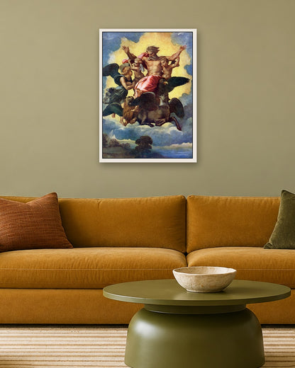 Renaissance Masters - Renaissance Masterpiece No. 327 - white frame in a room