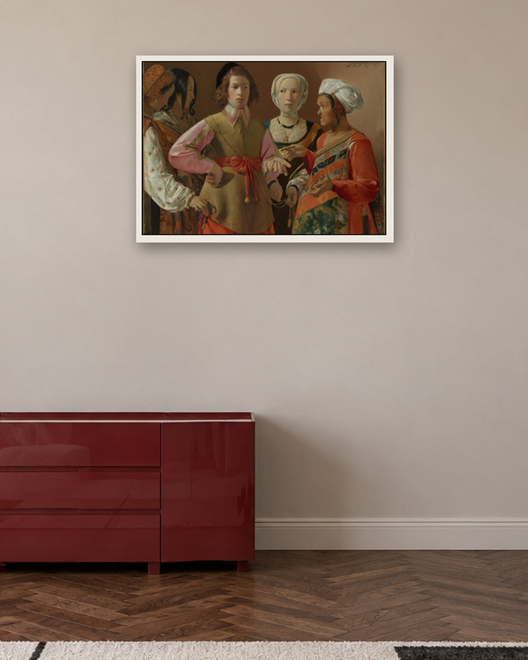 Renaissance Masters - Renaissance Masterpiece No. 162 - white frame in a room