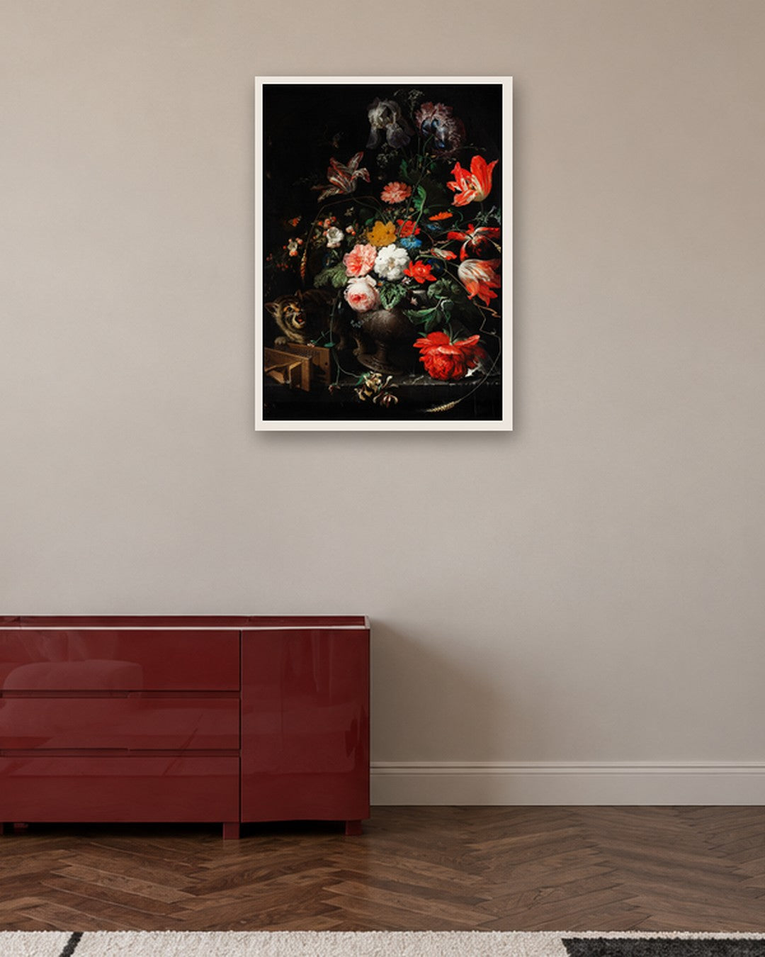 Renaissance Masters - Renaissance Masterpiece No. 377 - white frame in a room