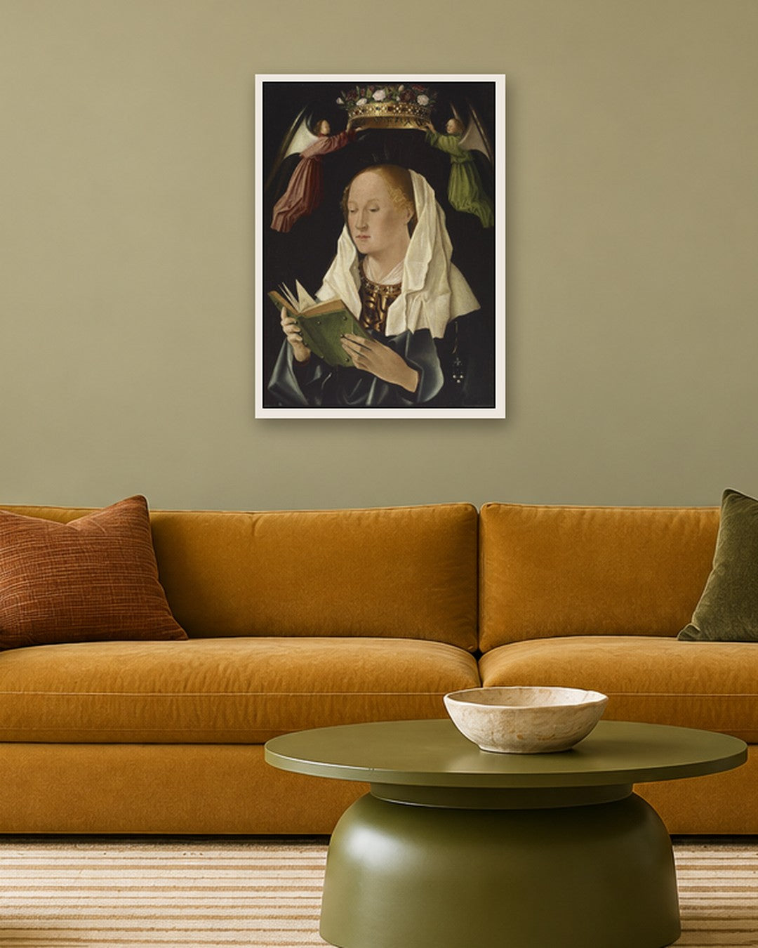Renaissance Masters - Renaissance Masterpiece No. 64 - white frame in a room