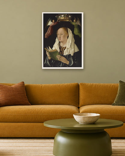 Renaissance Masters - Renaissance Masterpiece No. 64 - white frame in a room