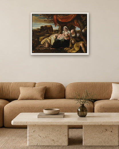 Renaissance Masters - Renaissance Masterpiece No. 411 - white frame in a room