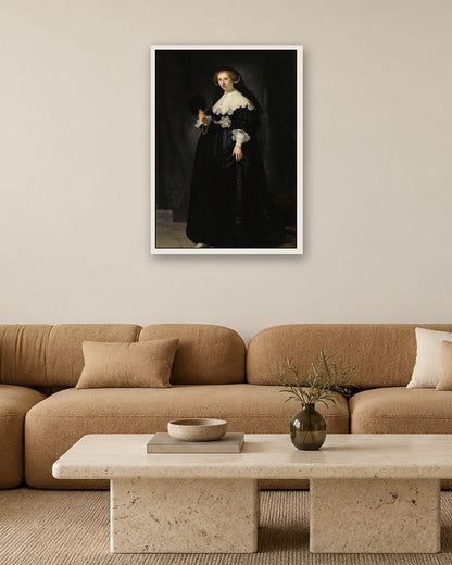 Renaissance Masters - Renaissance Masterpiece No. 375 - white frame in a room