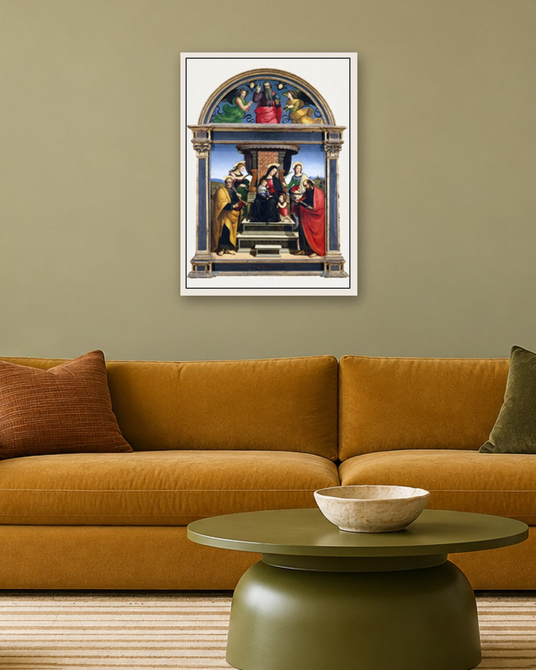 Renaissance Masters - Renaissance Masterpiece No. 306 - white frame in a room