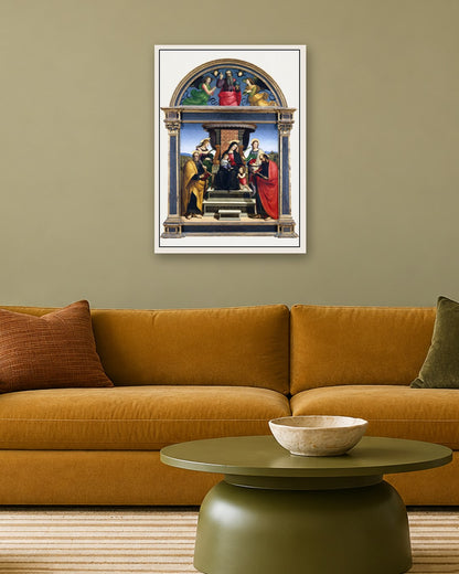 Renaissance Masters - Renaissance Masterpiece No. 306 - white frame in a room