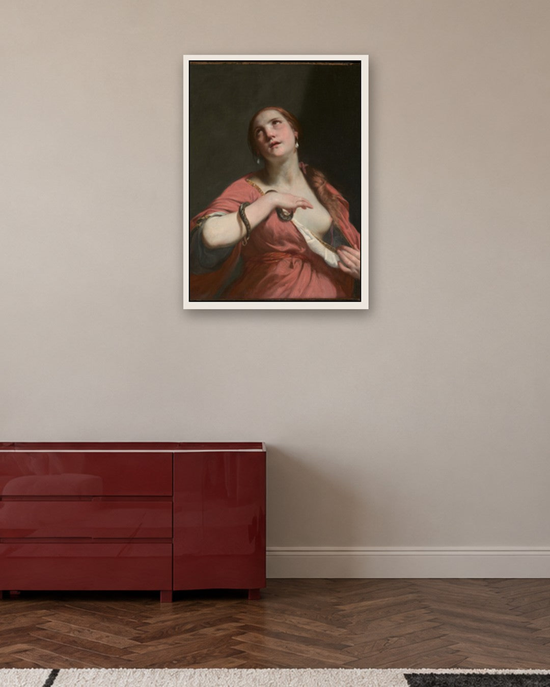 Renaissance Masters - Renaissance Masterpiece No. 148 - white frame in a room