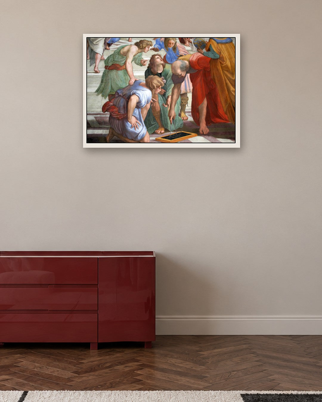 Renaissance Masters - Renaissance Masterpiece No. 260 - white frame in a room