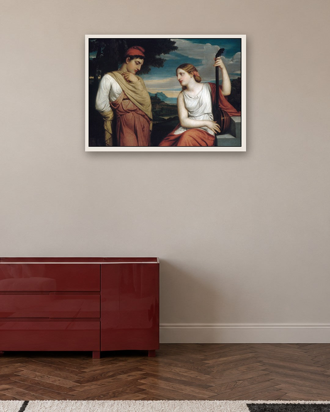 Renaissance Masters - Renaissance Masterpiece No. 230 - white frame in a room