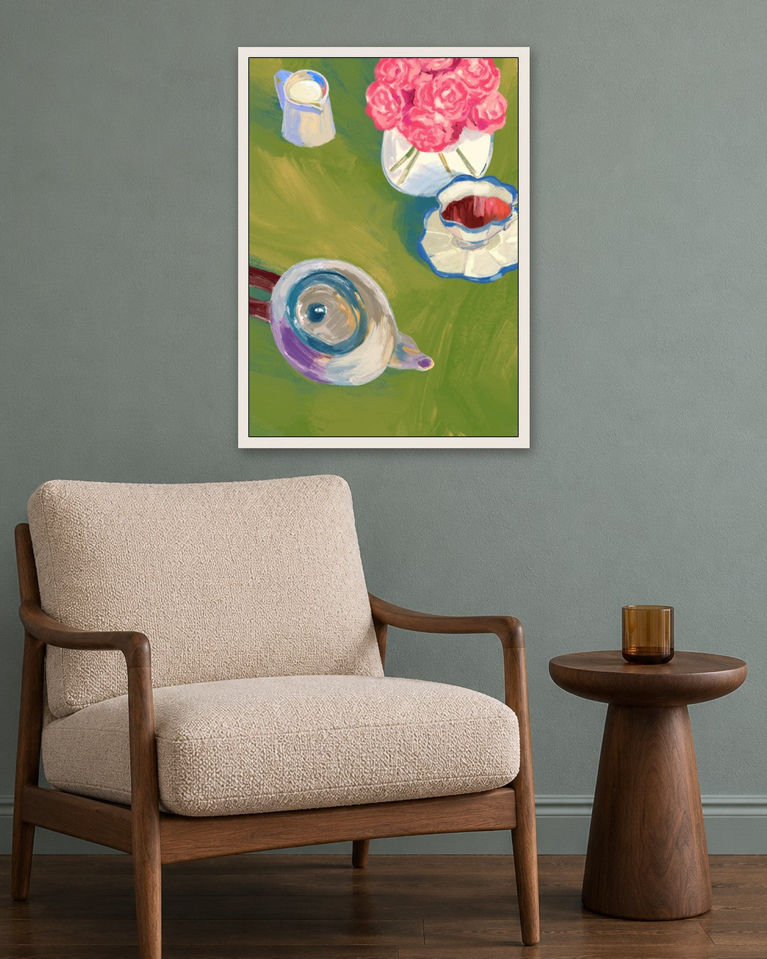 SENT Studio - Still Life No. 21 - white frame in a room