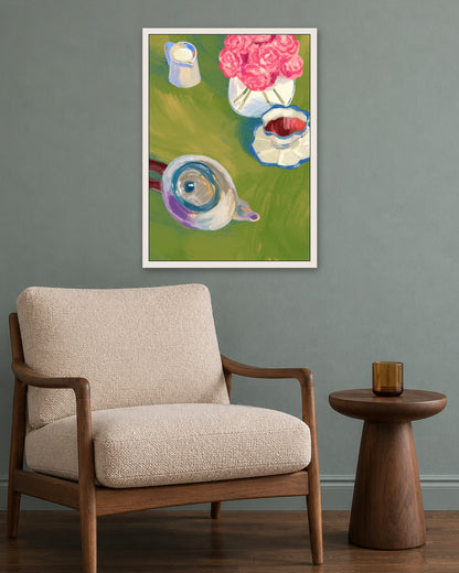 SENT Studio - Still Life No. 21 - white frame in a room
