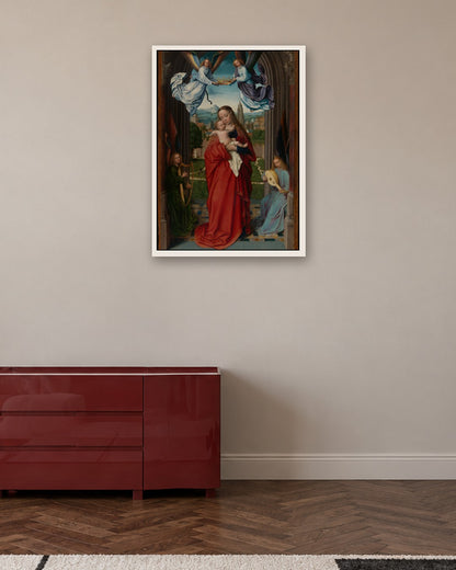 Renaissance Masters - Renaissance Masterpiece No. 169 - white frame in a room