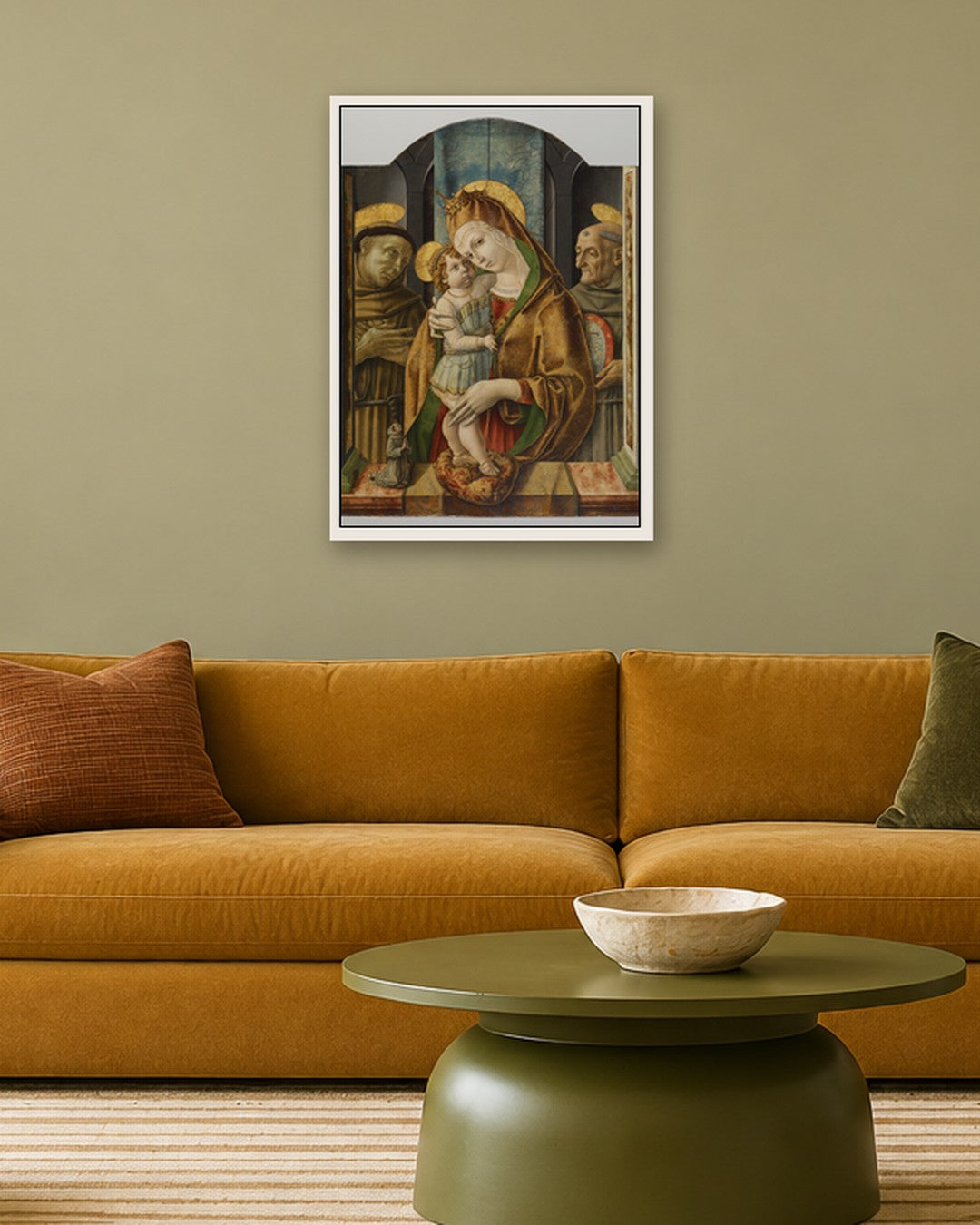 Renaissance Masters - Renaissance Masterpiece No. 58 - white frame in a room