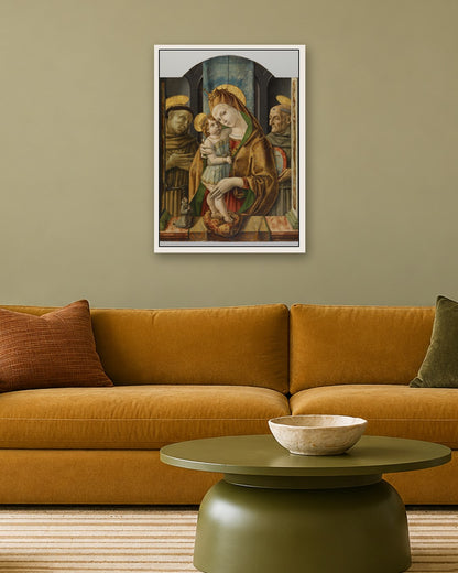 Renaissance Masters - Renaissance Masterpiece No. 58 - white frame in a room