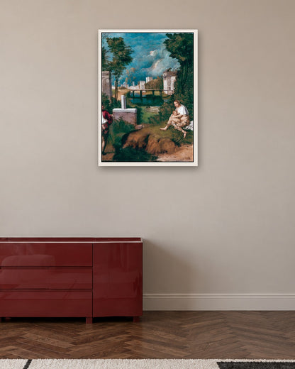 Renaissance Masters - Renaissance Masterpiece No. 289 - white frame in a room