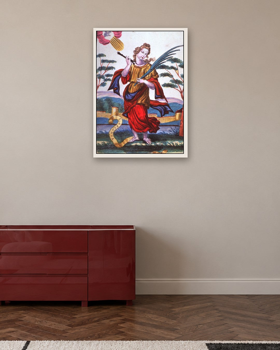 Renaissance Masters - Renaissance Masterpiece No. 35 - white frame in a room