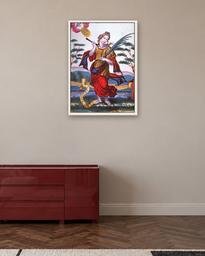 Renaissance Masters - Renaissance Masterpiece No. 35 - white frame in a room