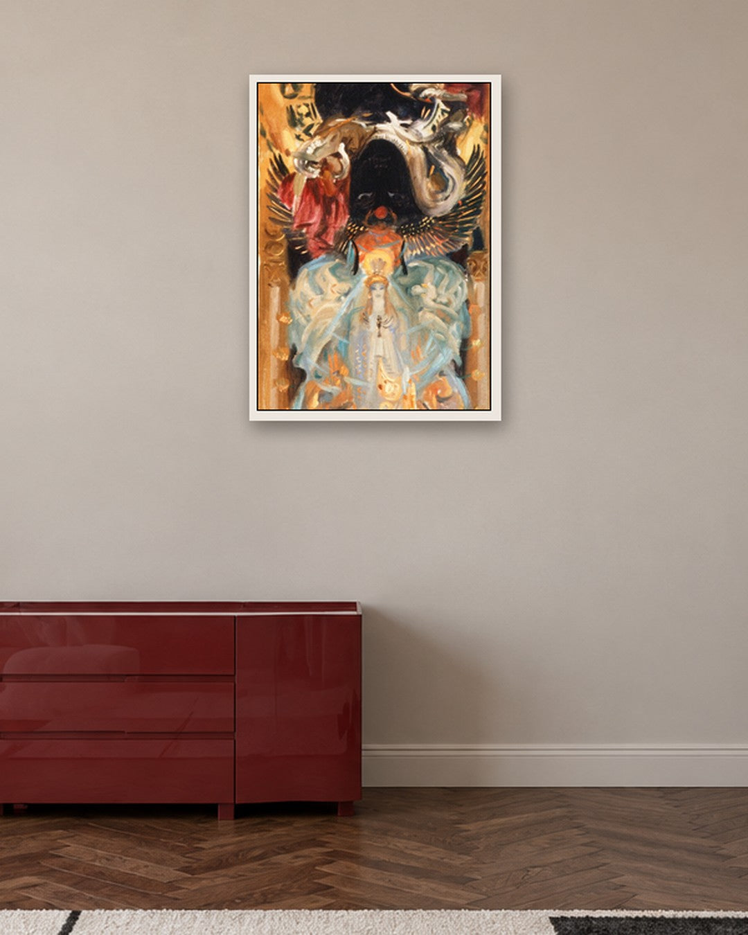 Renaissance Masters - Renaissance Masterpiece No. 367 - white frame in a room