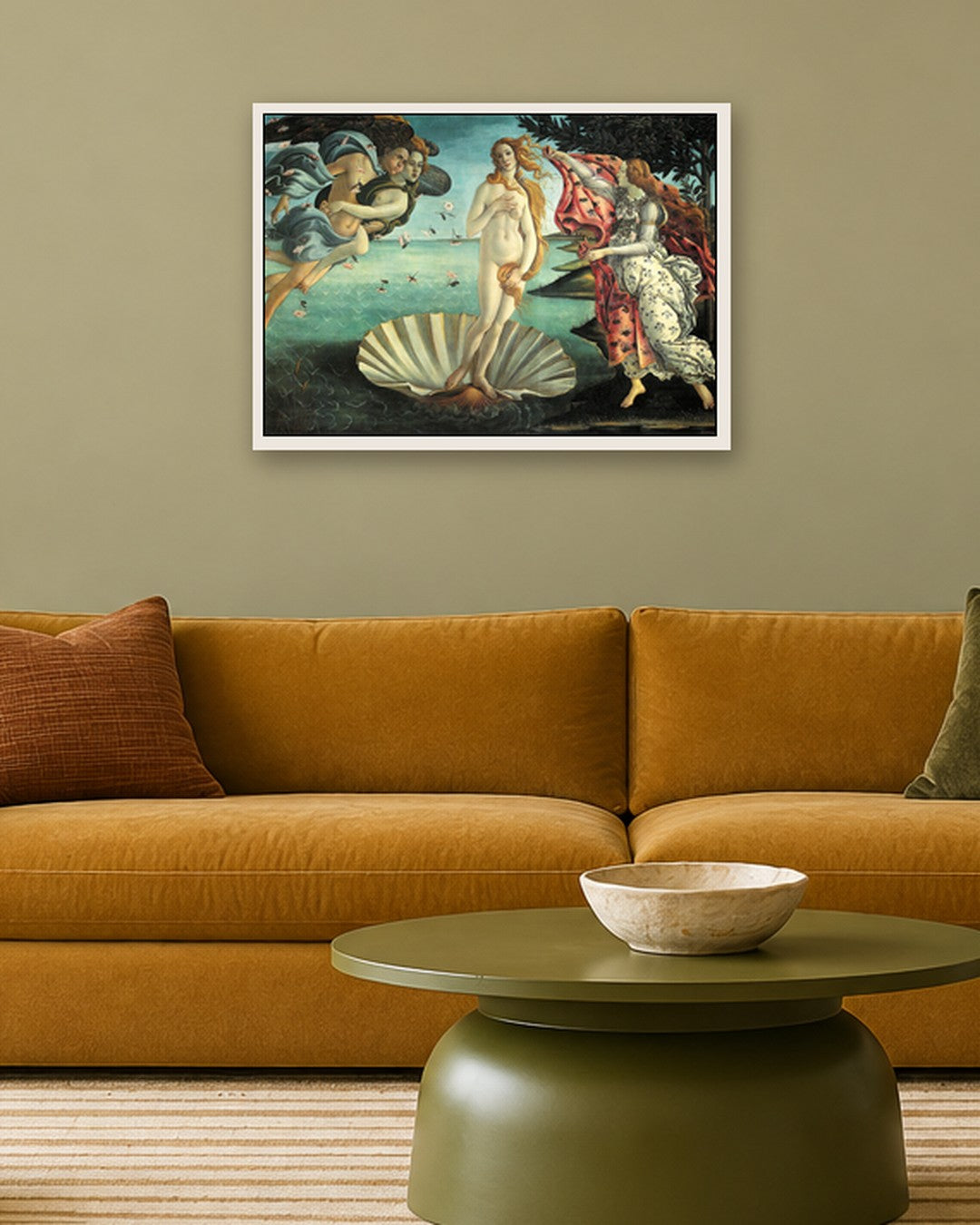 Renaissance Masters - Renaissance Masterpiece No. 245 - white frame in a room