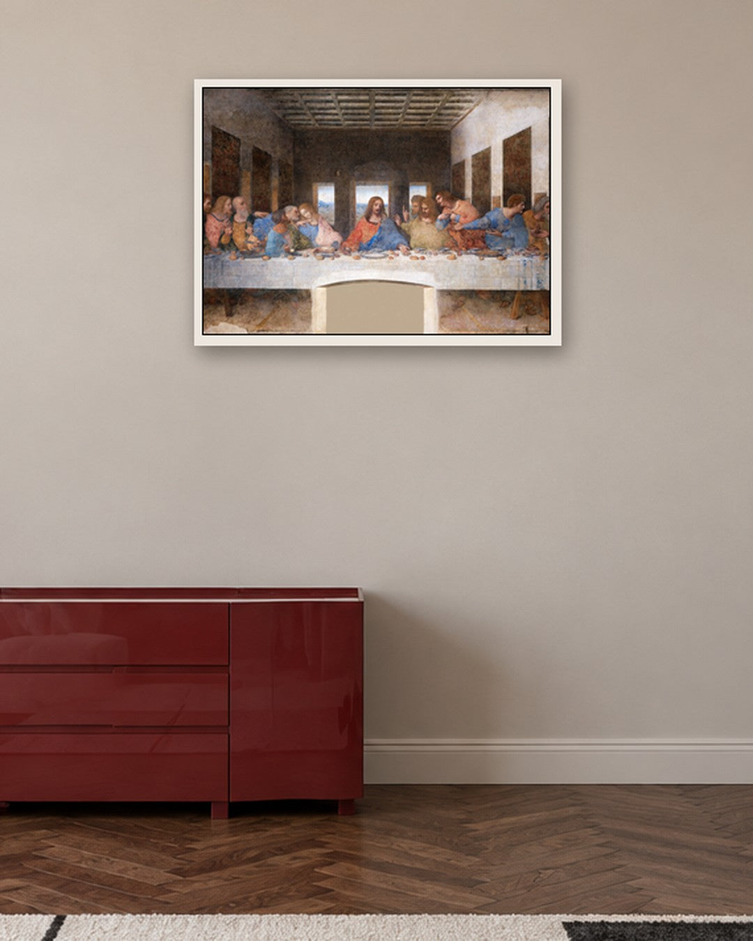 Renaissance Masters - Renaissance Masterpiece No. 342 - white frame in a room