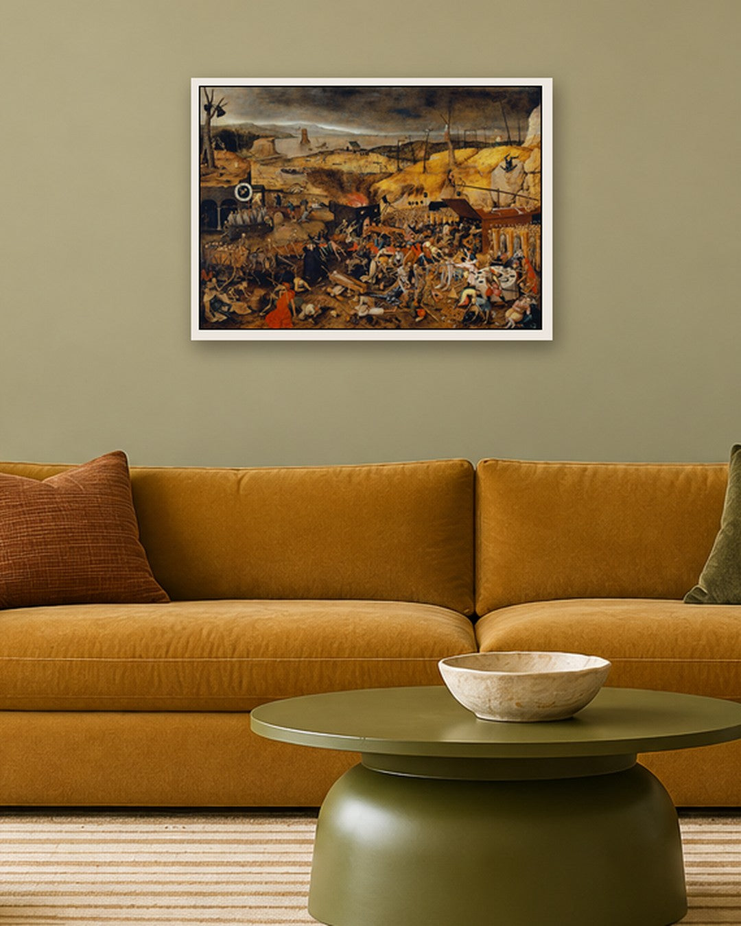 Renaissance Masters - Renaissance Masterpiece No. 415 - white frame in a room