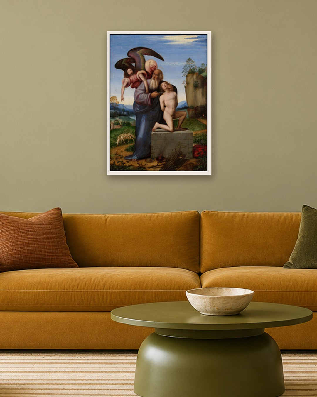 Renaissance Masters - Renaissance Masterpiece No. 418 - white frame in a room