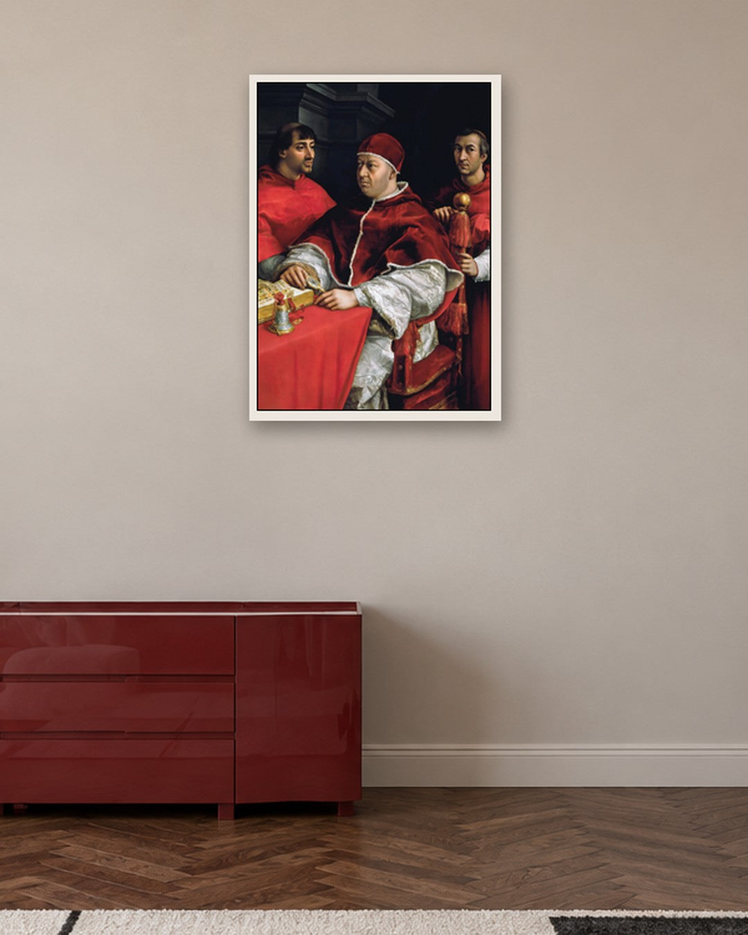 Renaissance Masters - Renaissance Masterpiece No. 329 - white frame in a room