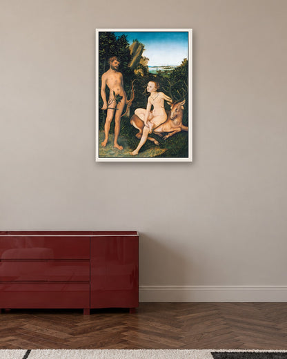 Renaissance Masters - Renaissance Masterpiece No. 276 - white frame in a room