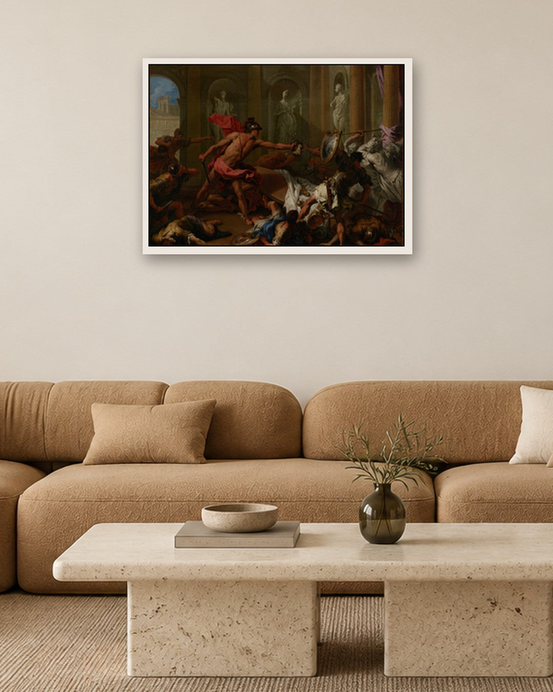 Renaissance Masters - Renaissance Masterpiece No. 387 - white frame in a room