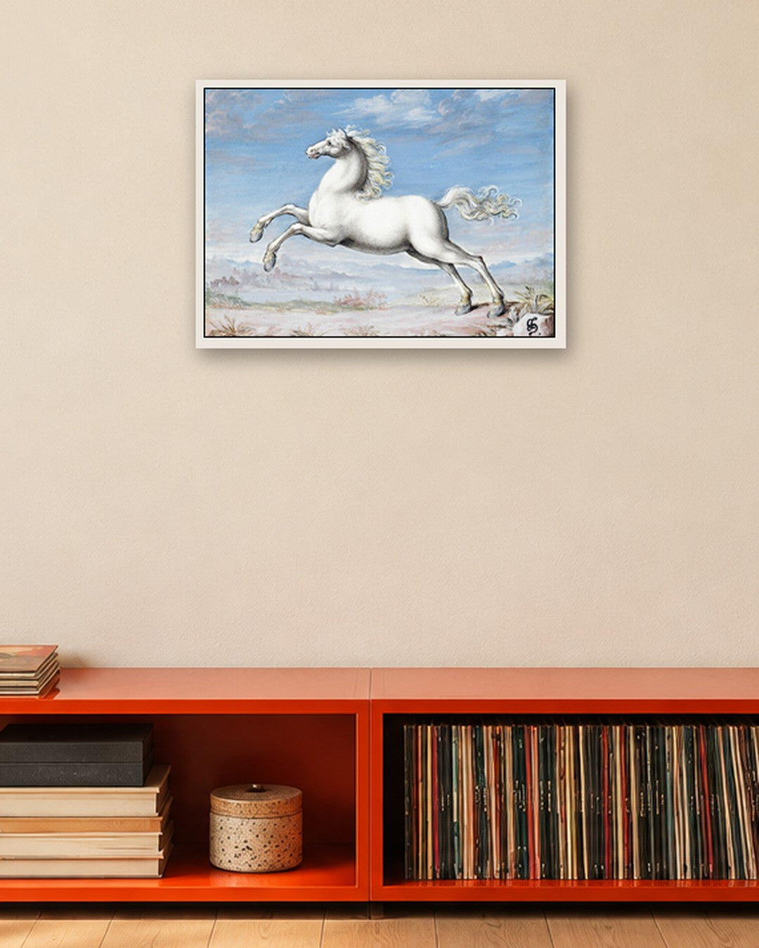 Renaissance Masters - Renaissance Masterpiece No. 356 - white frame in a room