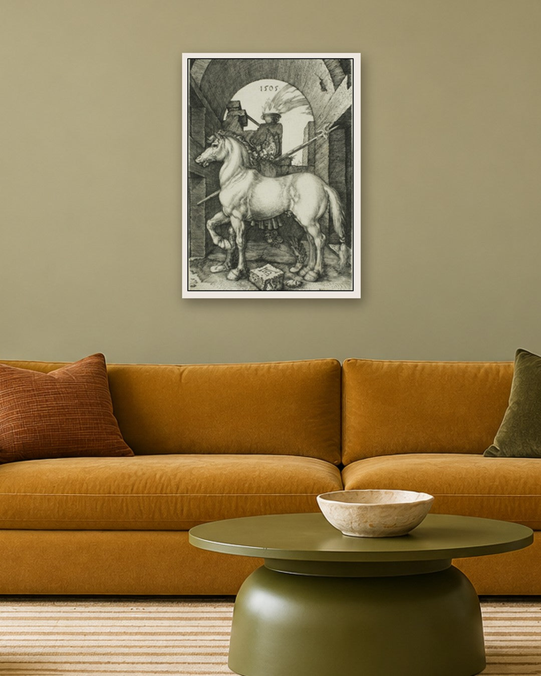 Renaissance Masters - Renaissance Masterpiece No. 179 - white frame in a room