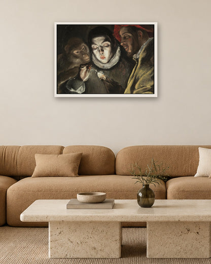 Renaissance Masters - Renaissance Masterpiece No. 346 - white frame in a room
