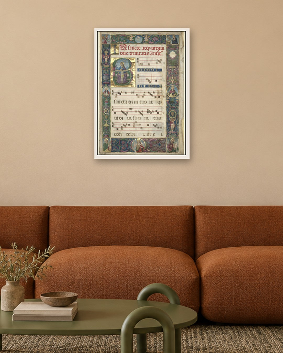 Renaissance Masters - Renaissance Masterpiece No. 111 - white frame in a room