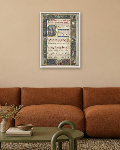 Renaissance Masters - Renaissance Masterpiece No. 111 - white frame in a room