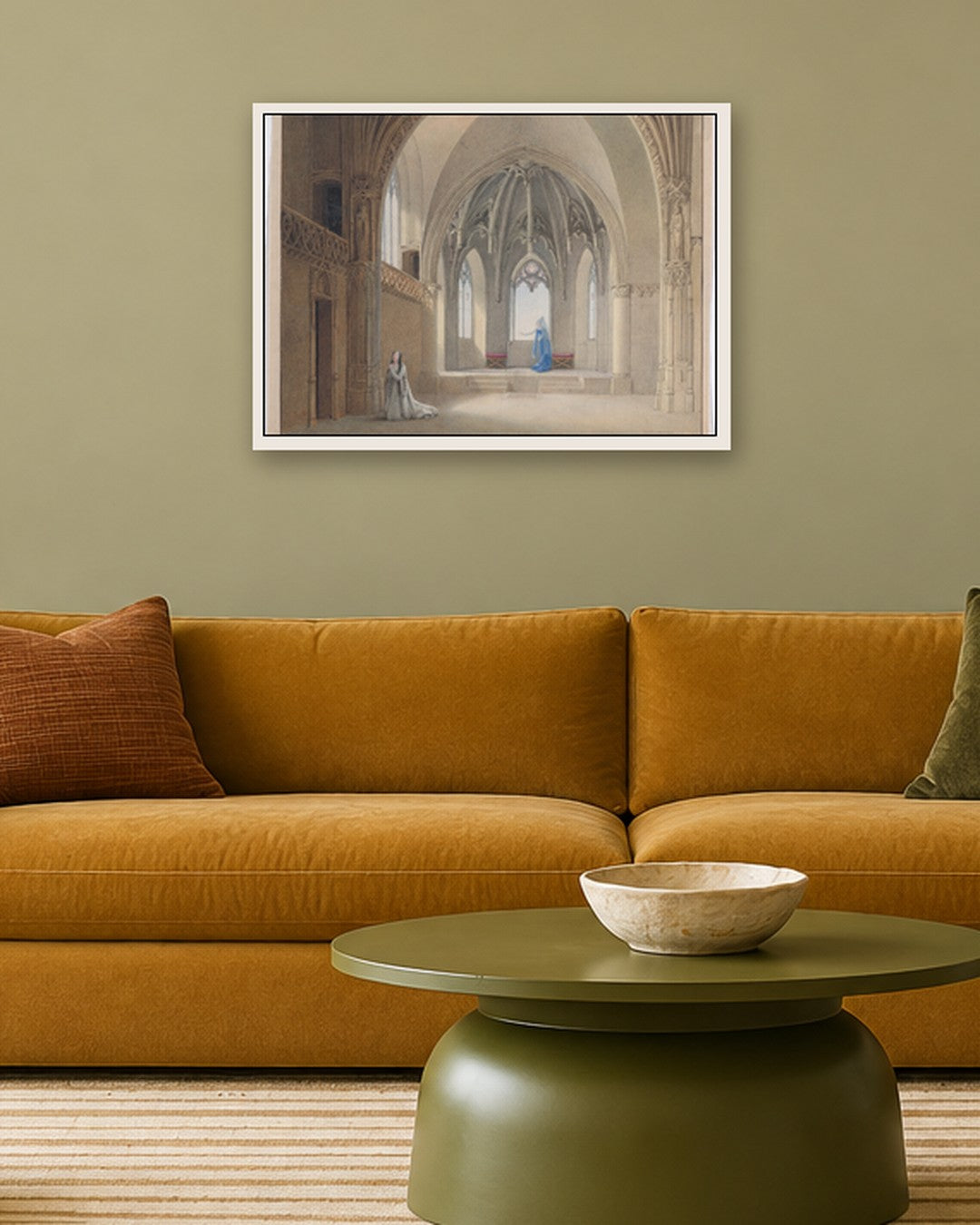 Renaissance Masters - Renaissance Masterpiece No. 149 - white frame in a room