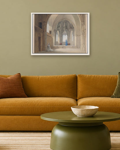 Renaissance Masters - Renaissance Masterpiece No. 149 - white frame in a room
