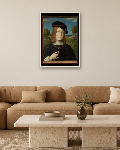 Renaissance Masters - Renaissance Masterpiece No. 167 - white frame in a room