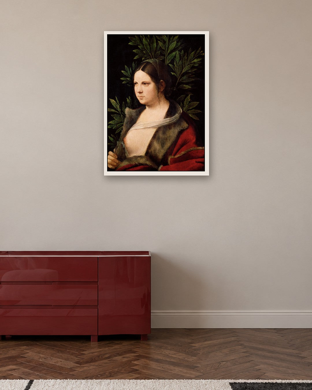 Renaissance Masters - Renaissance Masterpiece No. 283 - white frame in a room