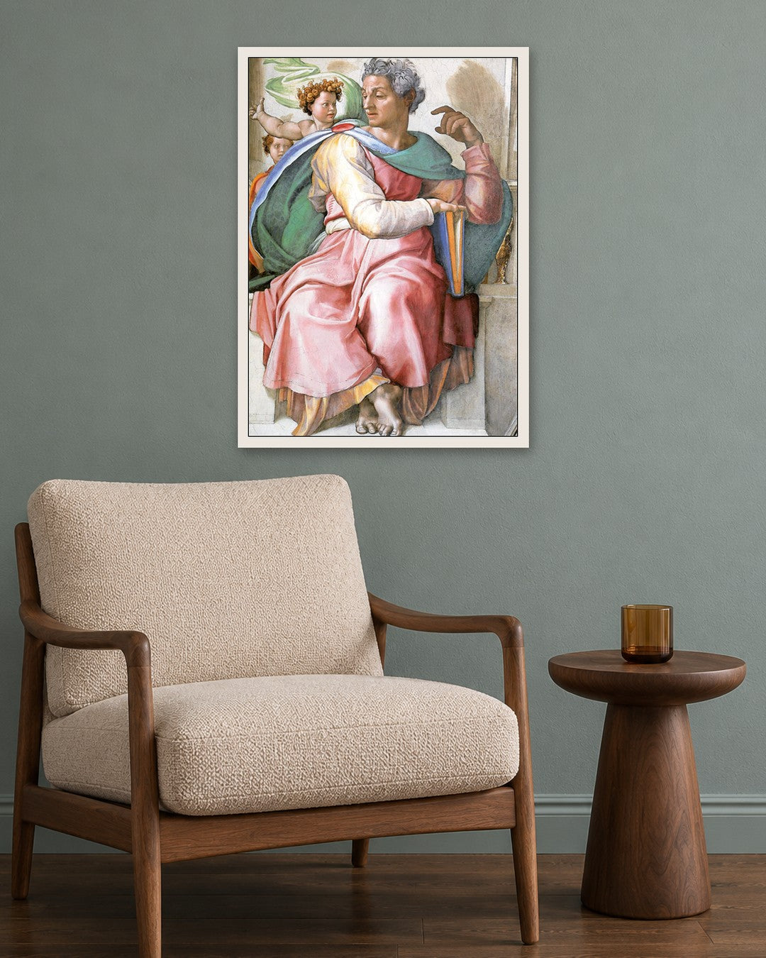 Renaissance Masters - Renaissance Masterpiece No. 335 - white frame in a room