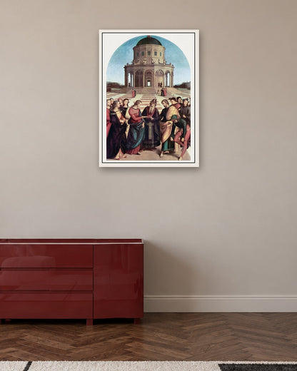 Renaissance Masters - Renaissance Masterpiece No. 343 - white frame in a room