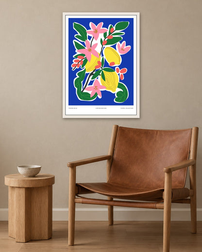 SENT Studio - Aesthetic Poster No. 22 - white frame in a room