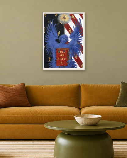 Renaissance Masters - Renaissance Masterpiece No. 67 - white frame in a room