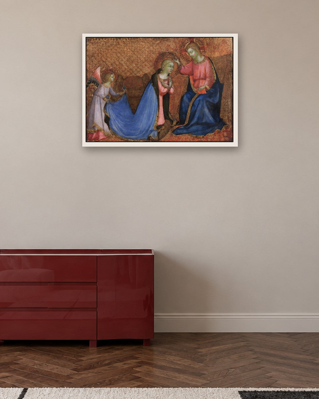 Renaissance Masters - Renaissance Masterpiece No. 409 - white frame in a room