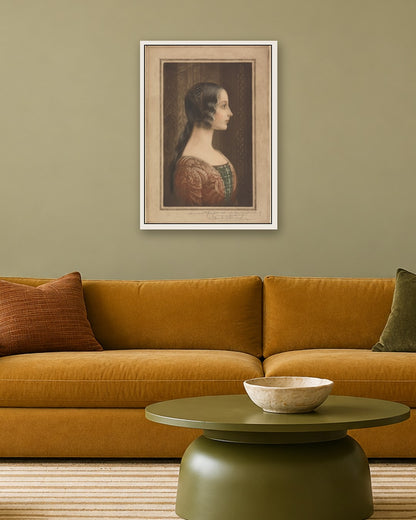 Renaissance Masters - Renaissance Masterpiece No. 127 - white frame in a room