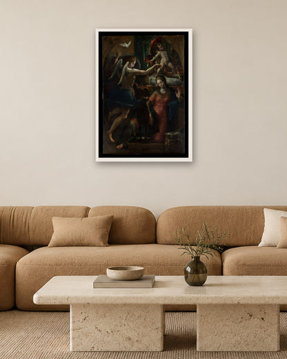 Renaissance Masters - Renaissance Masterpiece No. 115 - white frame in a room